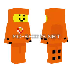 Smiling Orange Blob