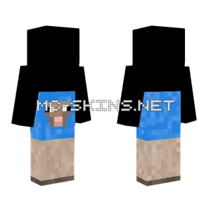 Smol Blue Sheep Minecraft skin