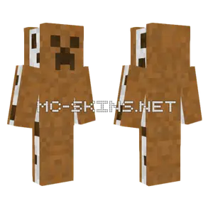 Smores Creeper Minecraft skin