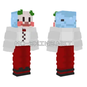 Sneegsnag Cyan Centipedes Minecraft skin