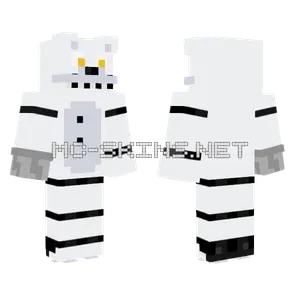 Snow Fox Minecraft skin