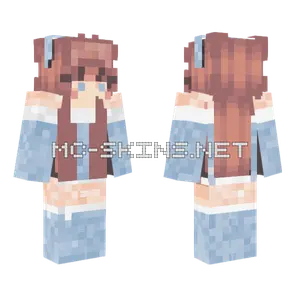 Snow Queen Minecraft skin