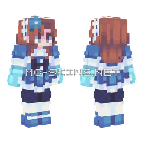 Snowborn RCE Minecraft skin
