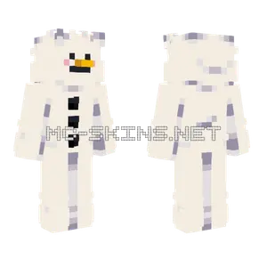 Snowman Minecraft skin