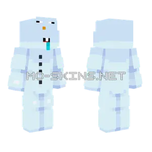 Snowman Minecraft skin