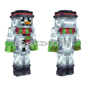 Snowman Christmas Minecraft skin