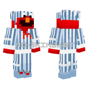 Snowman With Red Hat Minecraft skin