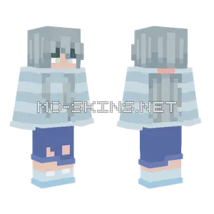 Snowy BFF Minecraft skin
