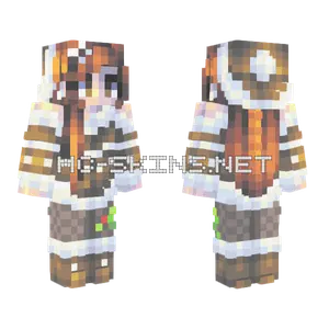 Snowy Pinecones Minecraft skin