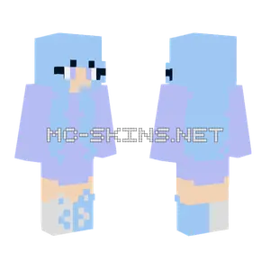 Snowy Sky Girl Minecraft skin