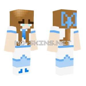 Sofi High School Uniform Minecraft skin