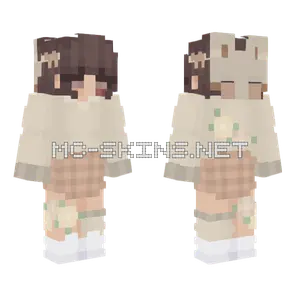 Soft Bunny Minecraft skin