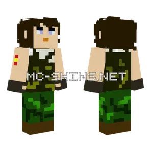 Soldadito Minecraft skin