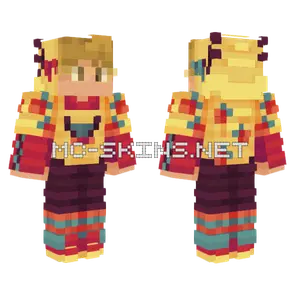 Solidarity Yellow Yaks Minecraft skin