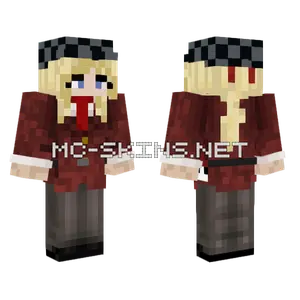 Solixel Skin But Business Minecraft skin