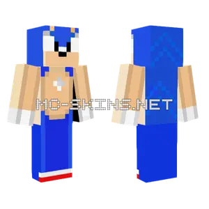 Sonic Minecraft skin