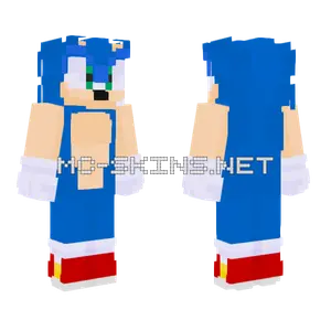 Sonic Archie Comics Minecraft skin