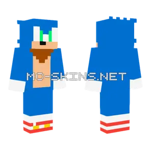 Sonic Boom Minecraft skin
