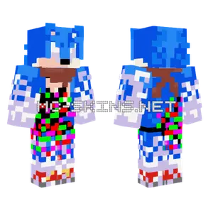 Sonic Boom FnF Pibby Remake Minecraft skin