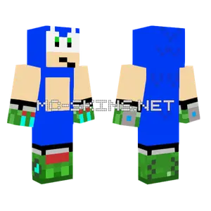 Sonic Boscage Maze Minecraft skin