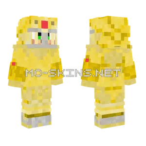Sonic Excalibur Minecraft skin