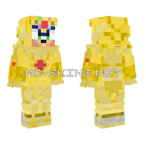 Sonic Excalibur Ipercarrga Minecraft skin