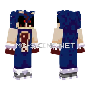 Sonic EXE Skin Minecraft skin
