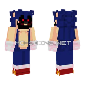 Sonic Exe Skin Minecraft skin