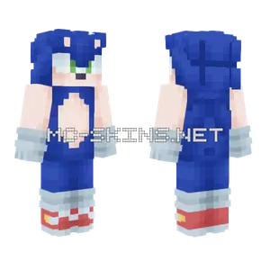 Sonic Modern Minecraft skin