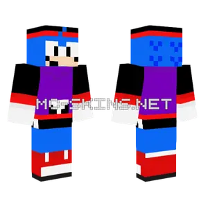 Sonic Nintendo High Minecraft skin