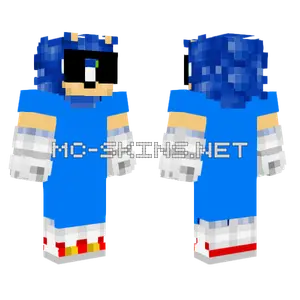 Sonic On The Street Minecraft skin