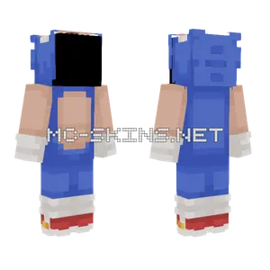 Sonic Onesie Base Minecraft skin