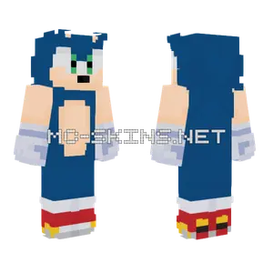 Sonic Soap Shoes Minecraft skin