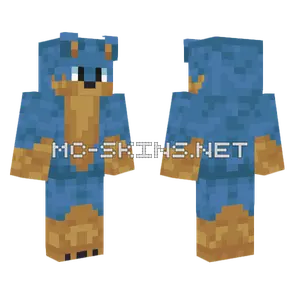 Sonic The Hedgehog Minecraft skin