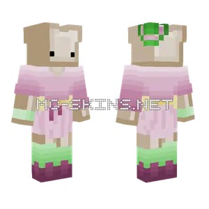 Sophiecontest Pink Cake Outfit Minecraft skin