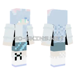 Sorktmfrj Blue Outfit Minecraft skin