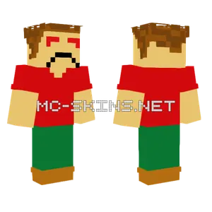 Sorrowful Cowboy Hat Minecraft skin