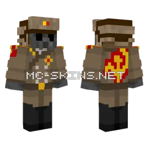 Soviet Soldier V2 Minecraft skin