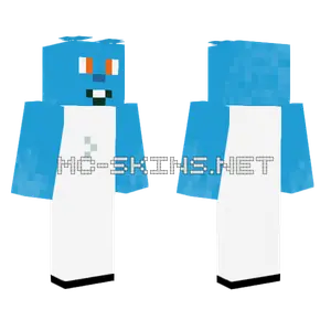 Space Jungle Roo Minecraft skin