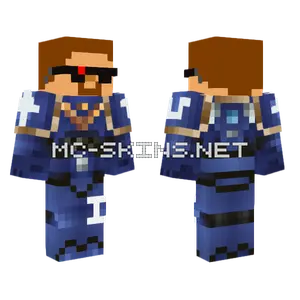 Space Marine Agent Minecraft skin