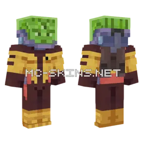 Space Racer Invincible Minecraft skin