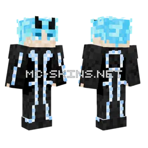 Spawn Tron Version Updated Minecraft skin