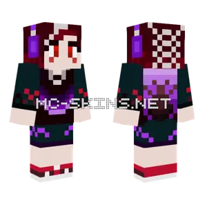 Spider Girl Minecraft skin