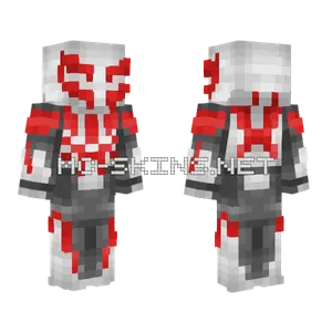 Spider-Man 2099 White Suit Minecraft skin