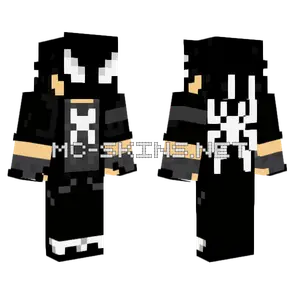 Spider-Man Black Suit Minecraft skin