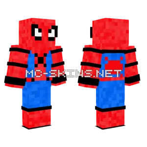 Spider Man Homecoming Minecraft skin