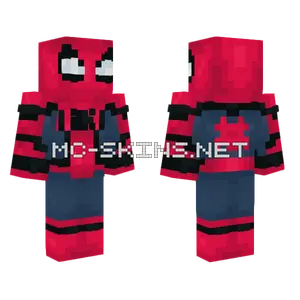 Spider-Man Homecoming Suit Minecraft skin
