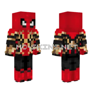 Spider-Man Integrated Suit Minecraft skin