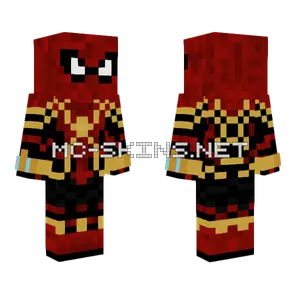 Spider-Man Integrated Suit Minecraft skin