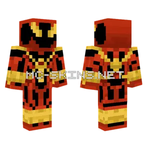Spider-Man Iron Spider Armor Minecraft skin
